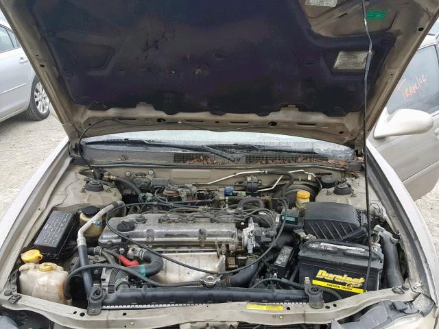 1N4DL01D51C138584 - 2001 NISSAN ALTIMA XE GOLD photo 7