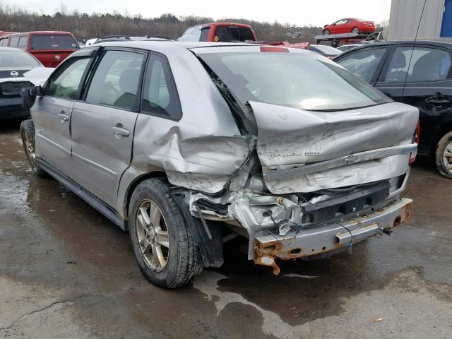 1G1ZT64865F251135 - 2005 CHEVROLET MALIBU MAX 银色 照片 3