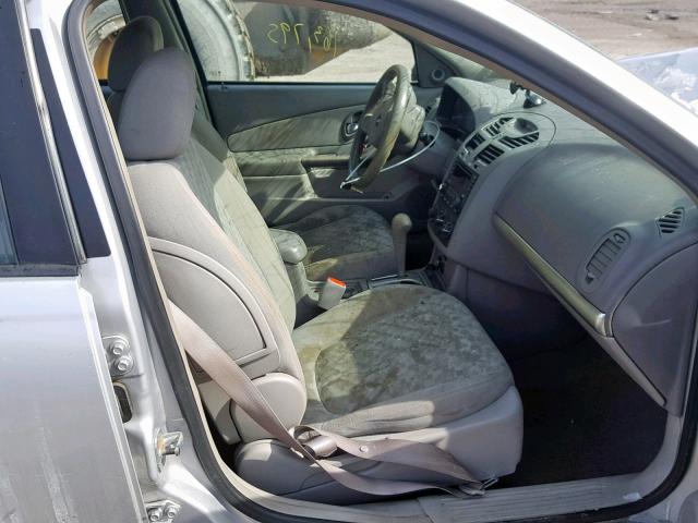 1G1ZT64865F251135 - 2005 CHEVROLET MALIBU MAX 银色 照片 5