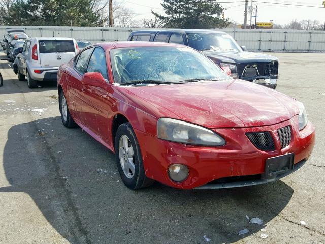 2G2WP552981123975 - 2008 PONTIAC GRAND PRIX RED photo 1