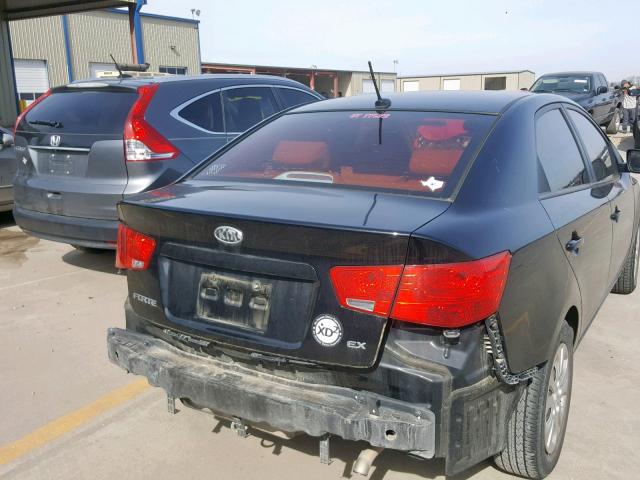 KNAFU4A29C5624261 - 2012 KIA FORTE EX BLACK photo 9