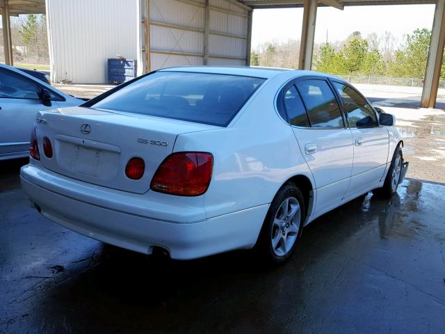 JT8BD69S220167109 - 2002 LEXUS GS 300 WHITE photo 4