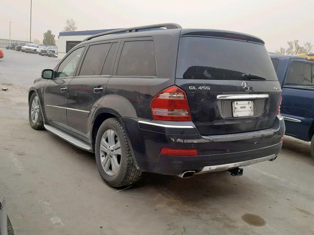 4JGBF71EX8A414818 - 2008 MERCEDES-BENZ GL 450 4MA BLACK photo 3