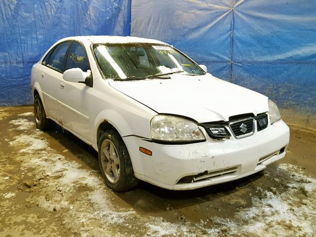 KL5JD52Z44K042334 - 2004 SUZUKI FORENZA S WHITE photo 1