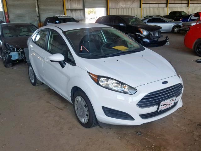 3FADP4AJ6EM203562 - 2014 FORD FIESTA S WHITE photo 1