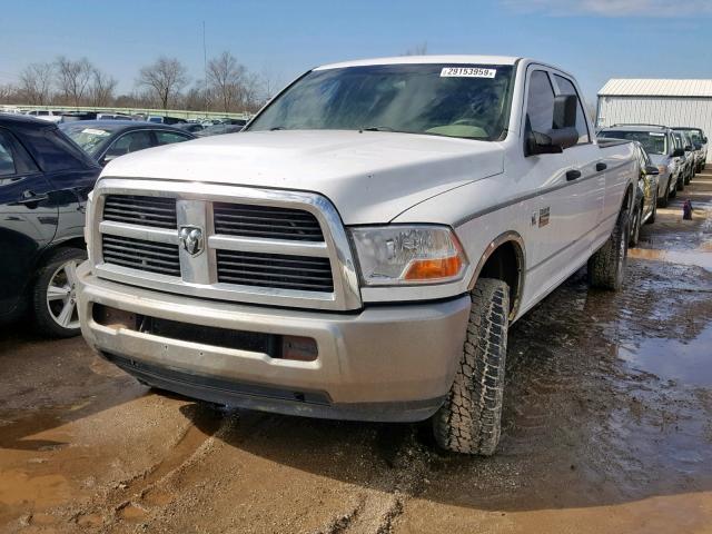 3D7UT2CL5BG552060 - 2011 DODGE RAM 2500 WHITE photo 2