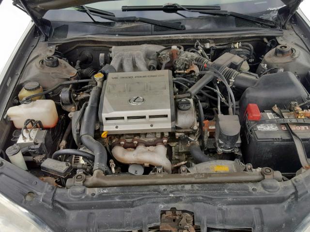 JT8BF28G0W0129612 - 1998 LEXUS ES 300 GRAY photo 7