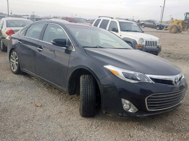 4T1BK1EBXFU182015 - 2015 TOYOTA AVALON XLE BLACK photo 1