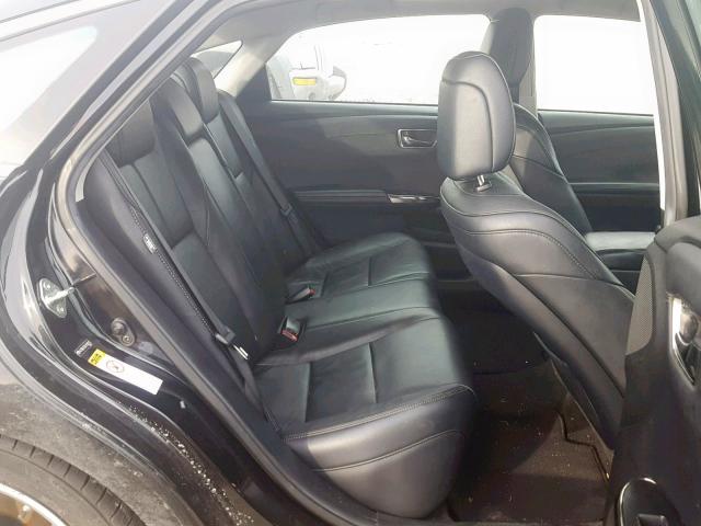 4T1BK1EBXFU182015 - 2015 TOYOTA AVALON XLE BLACK photo 6