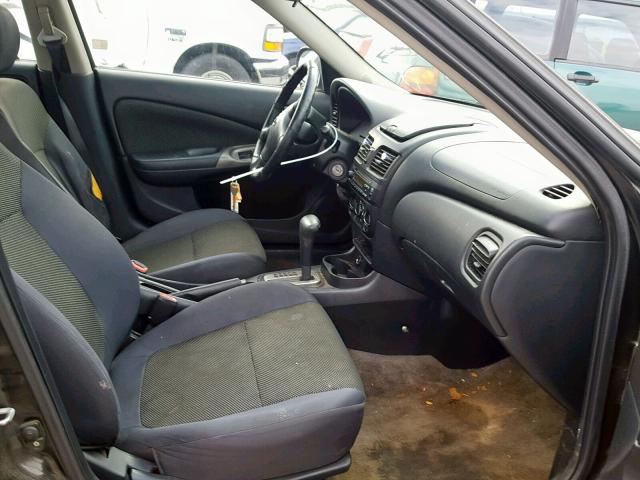 3N1AB51D54L729765 - 2004 NISSAN SENTRA SE- BLACK photo 5