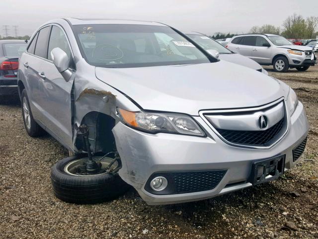 5J8TB4H55DL019812 - 2013 ACURA RDX TECHNO SILVER photo 1