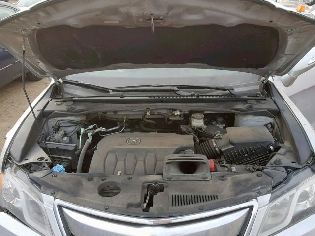 5J8TB4H55DL019812 - 2013 ACURA RDX TECHNO SILVER photo 7