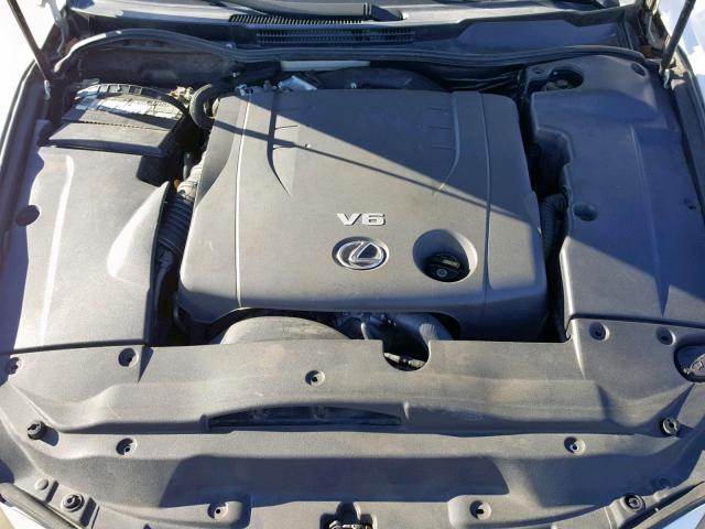 JTHBK262162002715 - 2006 LEXUS IS 250 WHITE photo 7