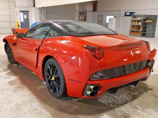 ZFF65LJA8B0178425 - 2011 FERRARI CALIFORNIA RED photo 3