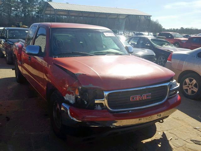 2GTEC19T011333739 - 2001 GMC NEW SIERRA RED photo 1