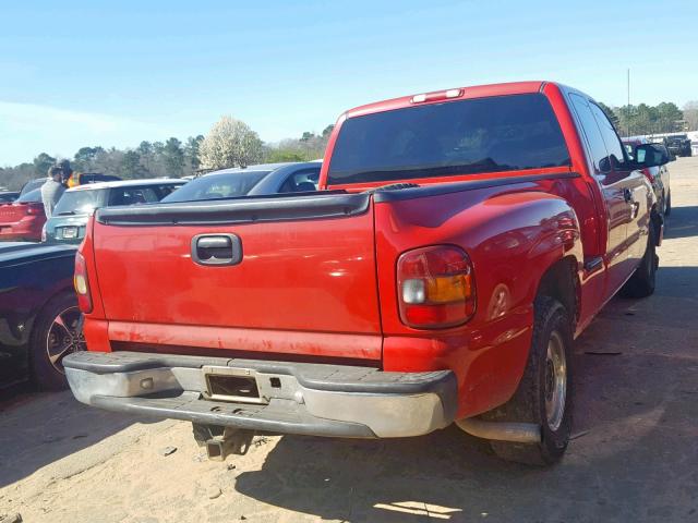 2GTEC19T011333739 - 2001 GMC NEW SIERRA RED photo 4