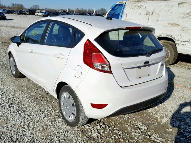 3FADP4TJ6GM171017 - 2016 FORD FIESTA S WHITE photo 3