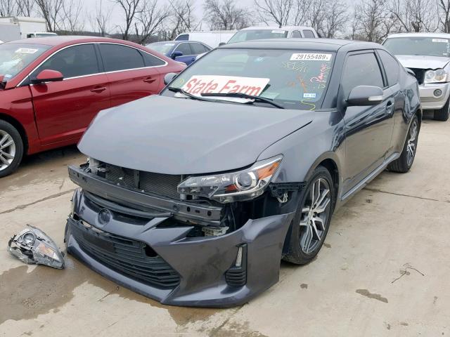 JTKJF5C75GJ014174 - 2016 TOYOTA SCION TC CHARCOAL photo 2
