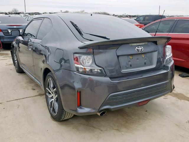 JTKJF5C75GJ014174 - 2016 TOYOTA SCION TC CHARCOAL photo 3