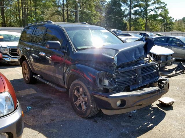 1D8HB482X6F132037 - 2006 DODGE DURANGO SL BLACK photo 1