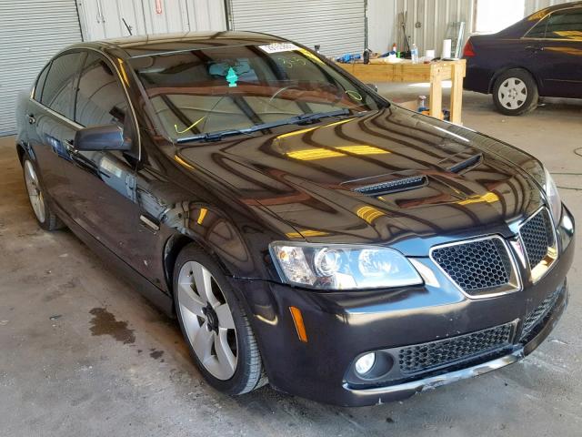 6G2EC57Y89L226408 - 2009 PONTIAC G8 GT BLACK photo 1