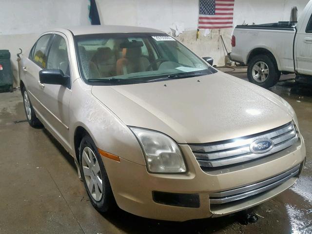 3FAFP06Z76R183763 - 2006 FORD FUSION S GOLD photo 1