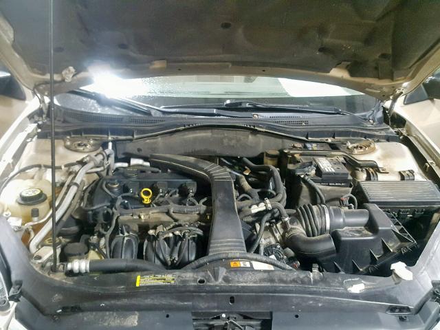 3FAFP06Z76R183763 - 2006 FORD FUSION S GOLD photo 7