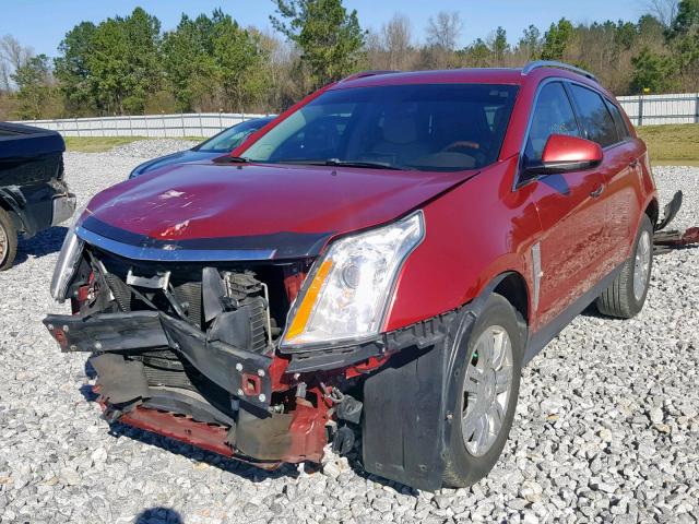 3GYFNBEY5AS546819 - 2010 CADILLAC SRX PERFOR 红色 照片 2