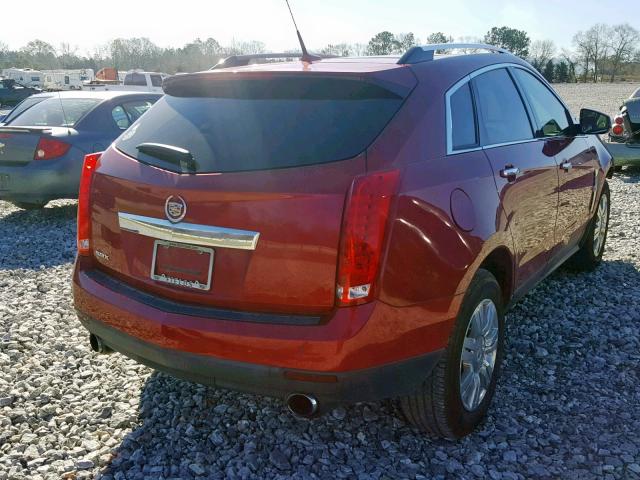 3GYFNBEY5AS546819 - 2010 CADILLAC SRX PERFOR 红色 照片 4
