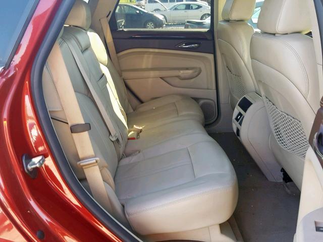 3GYFNBEY5AS546819 - 2010 CADILLAC SRX PERFOR 红色 照片 6