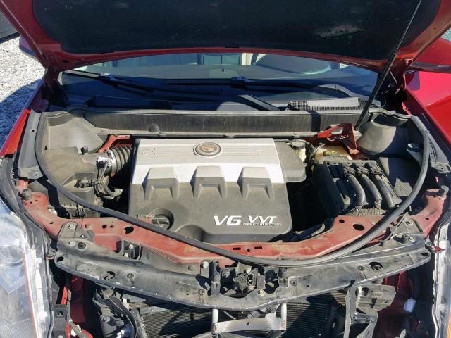 3GYFNBEY5AS546819 - 2010 CADILLAC SRX PERFOR 红色 照片 7
