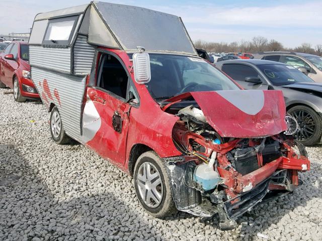 JHMGD38498S034688 - 2008 HONDA FIT RED photo 1