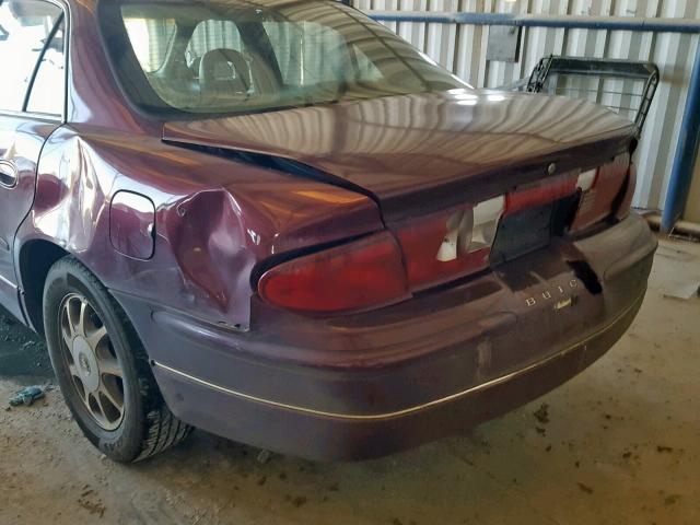 2G4WB52K9X1422598 - 1999 BUICK REGAL LS RED photo 9