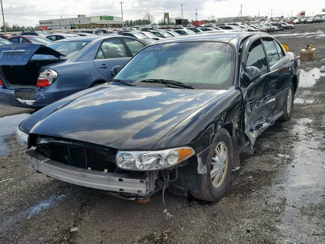 1G4HP52K83U179309 - 2003 BUICK LESABRE CU BLACK photo 2