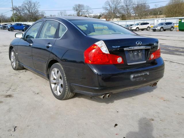 JNKAY01F77M460306 - 2007 INFINITI M35 BASE BLACK photo 3