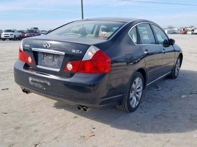 JNKAY01F77M460306 - 2007 INFINITI M35 BASE BLACK photo 4