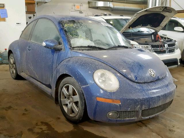 3VWRW21C07M515322 - 2007 VOLKSWAGEN NEW BEETLE Blau Foto 1
