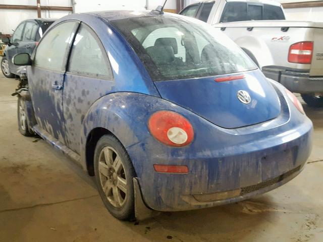 3VWRW21C07M515322 - 2007 VOLKSWAGEN NEW BEETLE Blau Foto 3