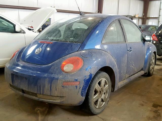 3VWRW21C07M515322 - 2007 VOLKSWAGEN NEW BEETLE Blau Foto 4