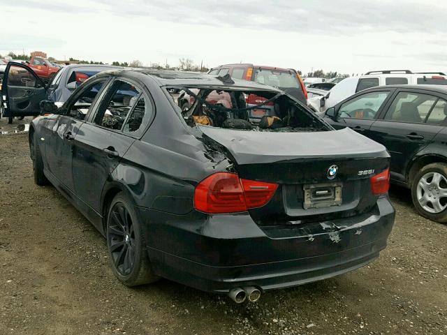 WBAPH5G57BNM71782 - 2011 BMW 328 I SULE BLACK photo 3