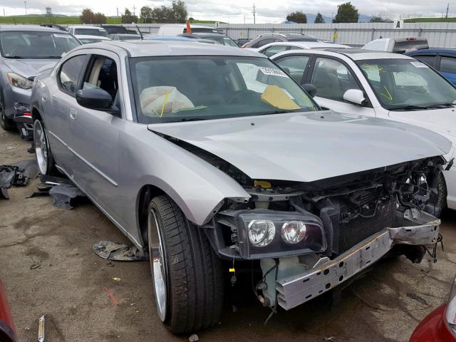 2B3KA33G58H275484 - 2008 DODGE CHARGER SX SILVER photo 1