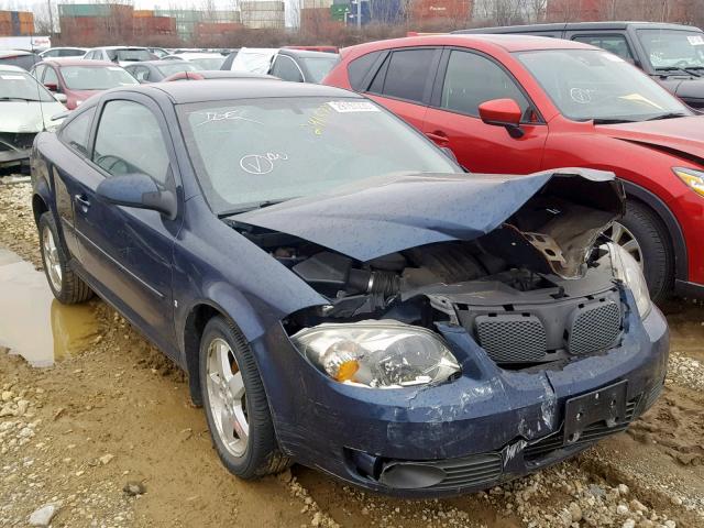 1G2AL18F587305141 - 2008 PONTIAC G5 BLUE photo 1