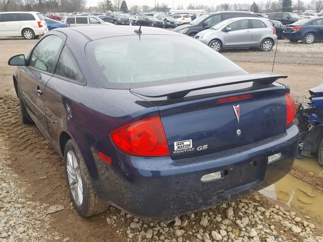 1G2AL18F587305141 - 2008 PONTIAC G5 BLUE photo 3