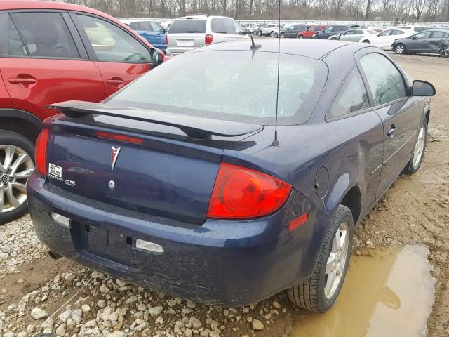 1G2AL18F587305141 - 2008 PONTIAC G5 BLUE photo 4
