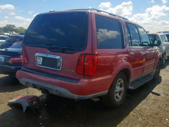 5LMEU27RX1LJ23257 - 2001 LINCOLN NAVIGATOR Qırmızı foto 4