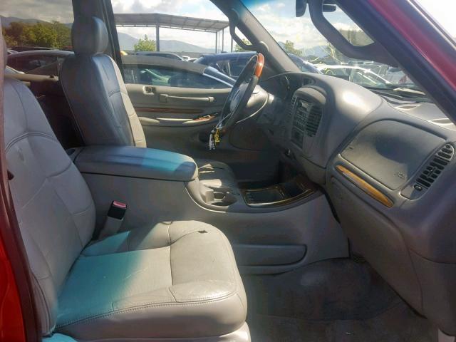 5LMEU27RX1LJ23257 - 2001 LINCOLN NAVIGATOR Qırmızı foto 5