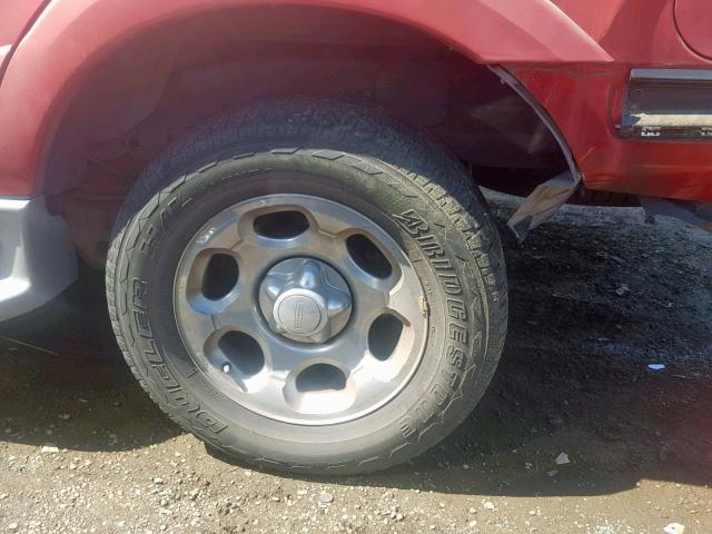 5LMEU27RX1LJ23257 - 2001 LINCOLN NAVIGATOR Qırmızı foto 9