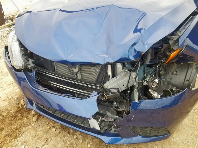 3N1AB7APXJY279325 - 2018 NISSAN SENTRA S BLUE photo 9