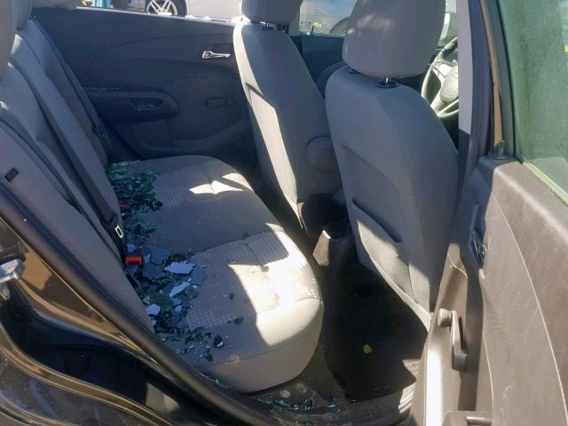 1G1JA5SG5E4153006 - 2014 CHEVROLET SONIC LS BLACK photo 6