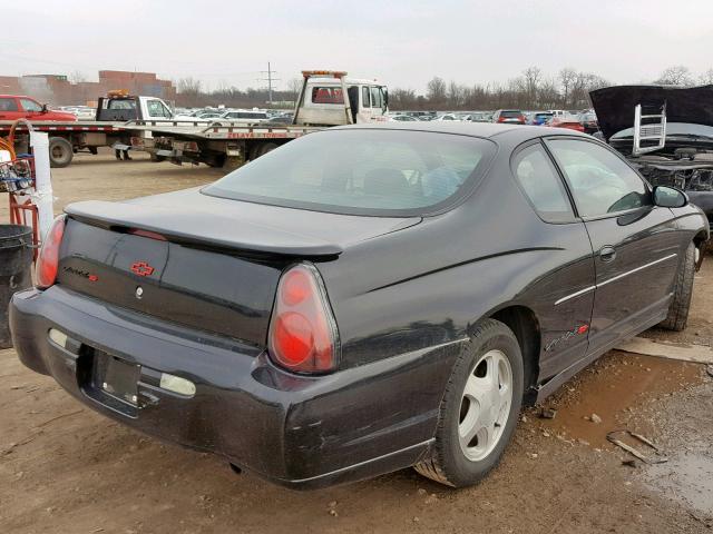 2G1WX12K839348285 - 2003 CHEVROLET MONTE CARL BLACK photo 4